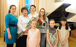 Концерт учащихся класса Почетного работника культуры города Москвы Миролюбовой Людмилы Трофимовны